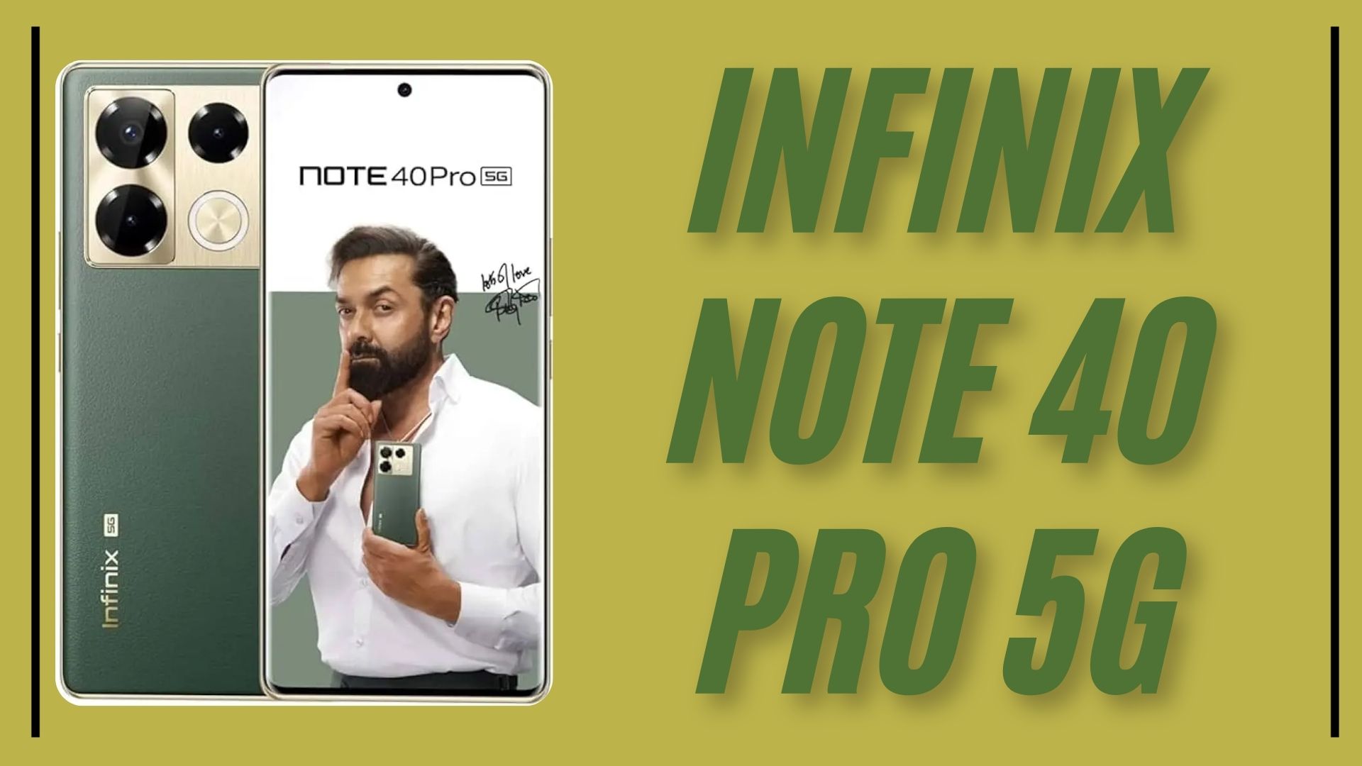 infinix note 40 pro 5g